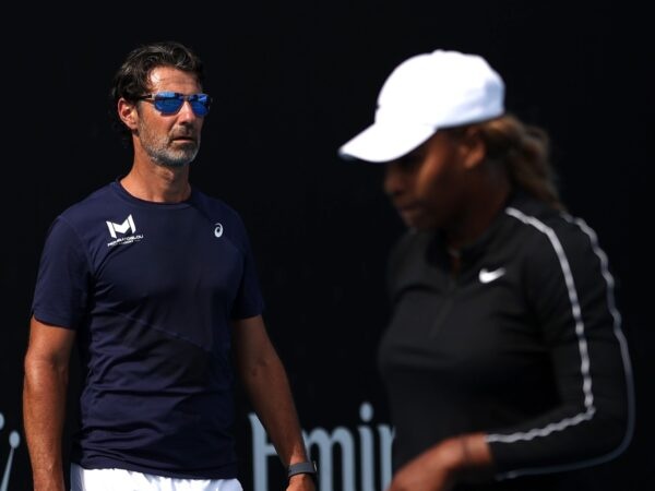 Patrick Mouratoglou et Serena Williams, Open d'Australie 2021