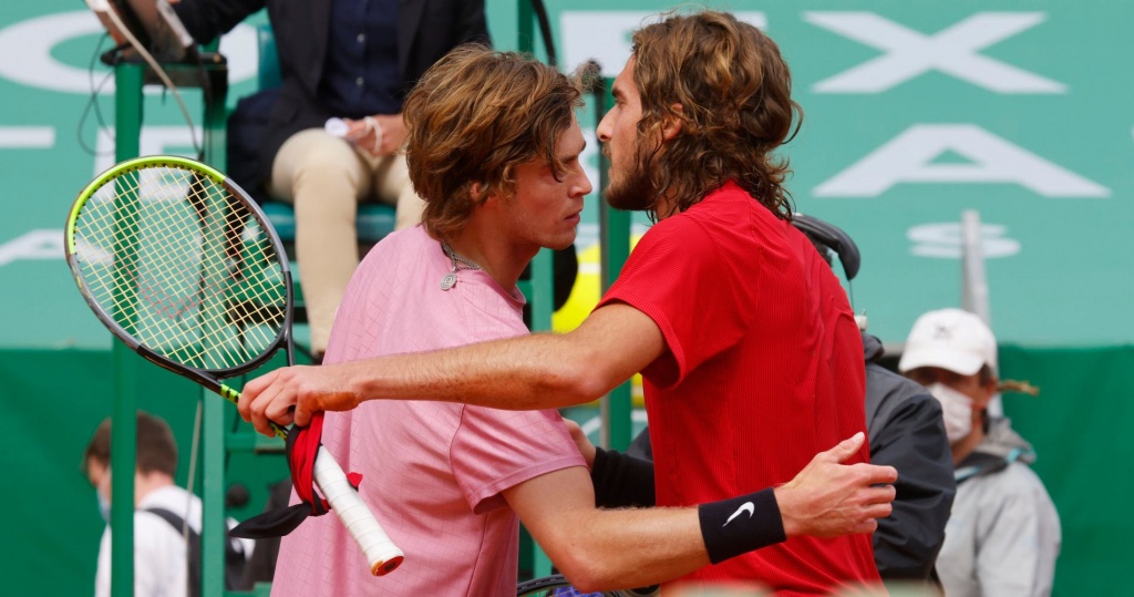 Andrey Rublev & Stefanos Tsitsipas, Monte-Carlo, 2021