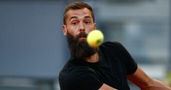 Benoît Paire at Madrid in 2021