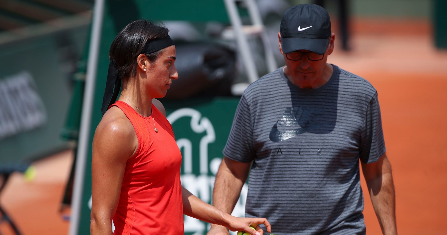Caroline Garcia & Louis-Paul Garcia, Roland-Garros, 2018