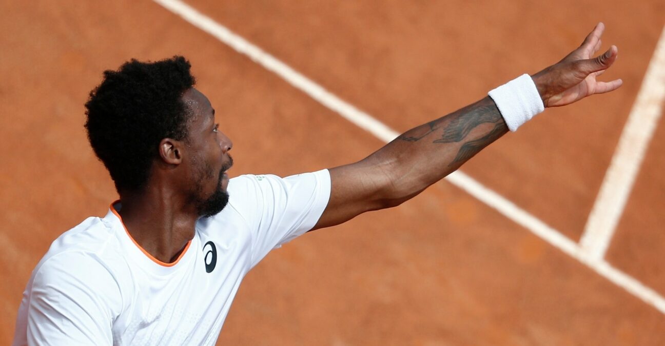 Gaël Monfils at Rome in 2021