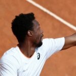 Gaël Monfils at Rome in 2021