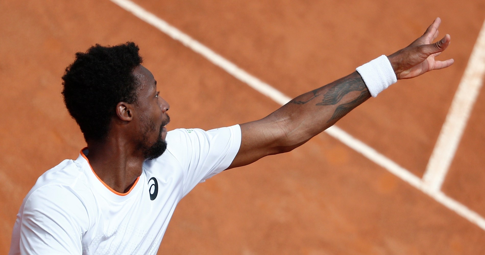 Gaël Monfils at Rome in 2021