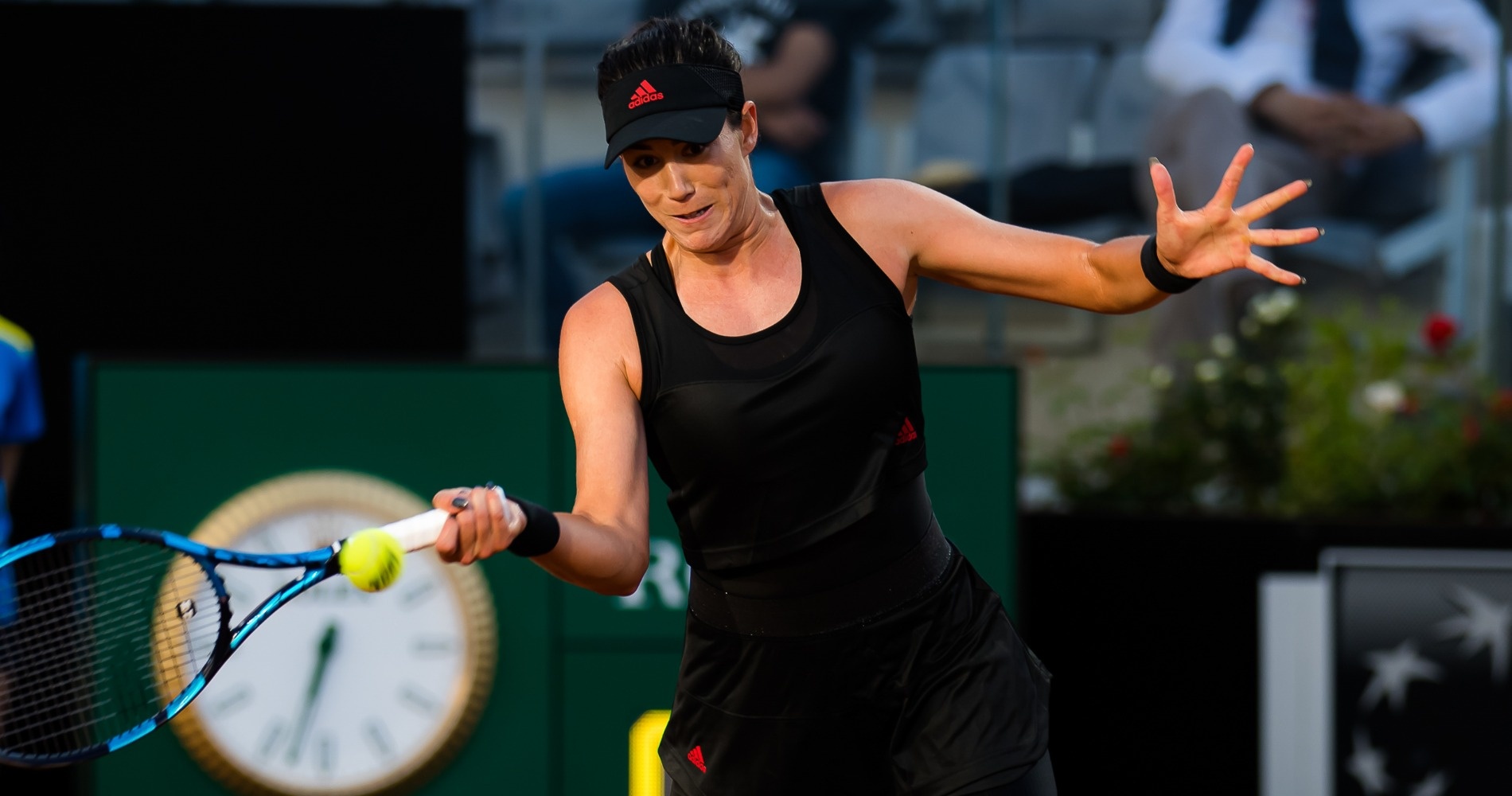 Garbiñe Muguruza at Rome in 2021