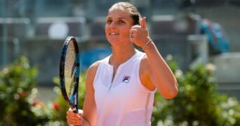 Karolina Pliskova at Rome in 2021