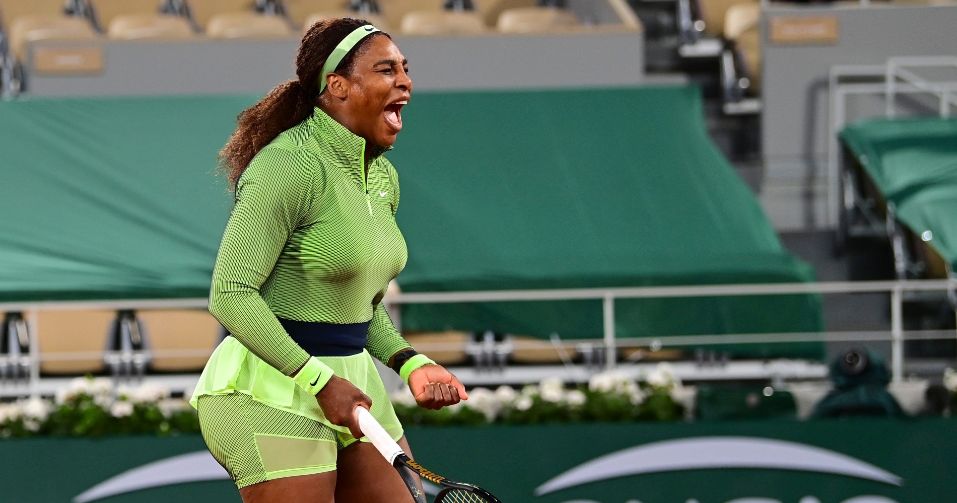 Serena Williams Roland Garros 2021 Panoramic
