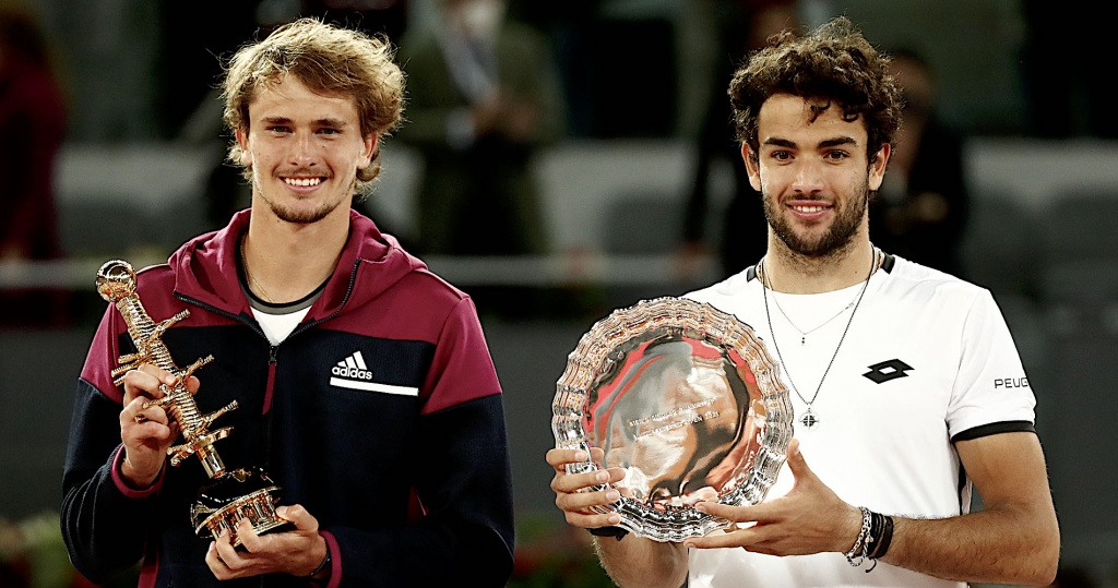 Alexander Zverev, Matteo Berrettini, Madrid,2021