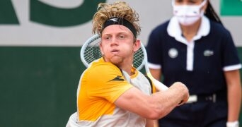 Alejandro Davidovich Fokina at Roland-Garros in 2021