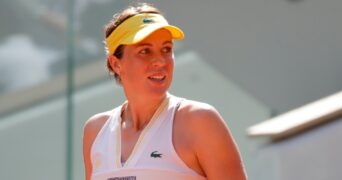 Anastasia Pavlyuchenkova at Roland-Garros in 2021