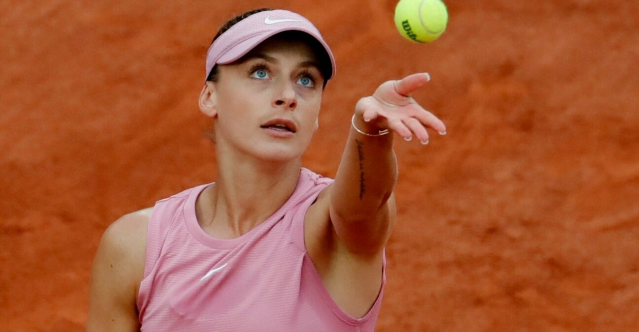 Ana Bogdan at Roland-Garros in 2021