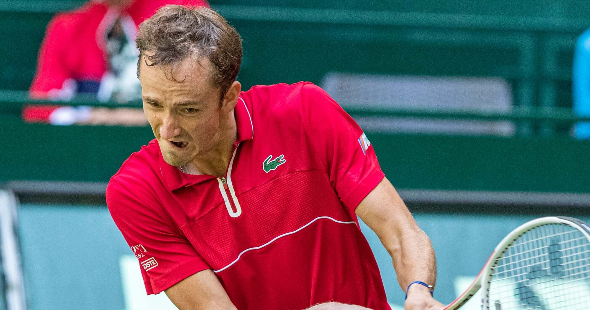 Daniil Medvedev at Halle in 2021