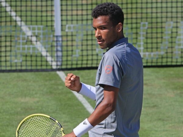 Felix Auger-Aliassime at Stuttgart in 2021