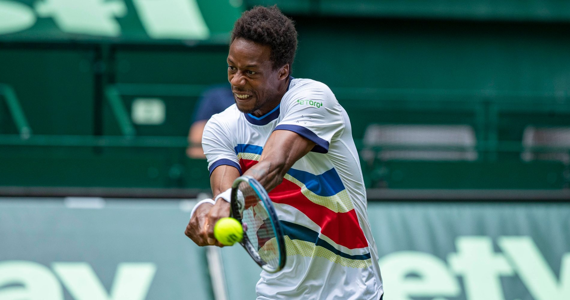 Gaël Monfils at Halle in 2021