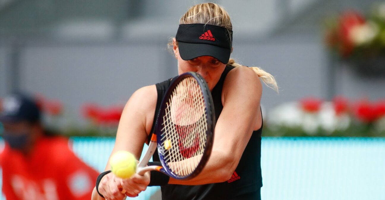 Kristina Mladenovic at Roland-Garros in 2021