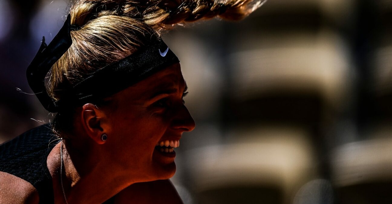 Petra Kvitova at Roland-Garros in 2021