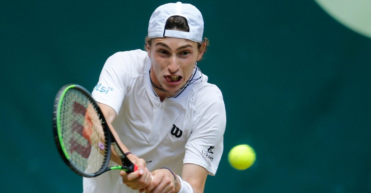 Ugo Humbert at Halle in 2021