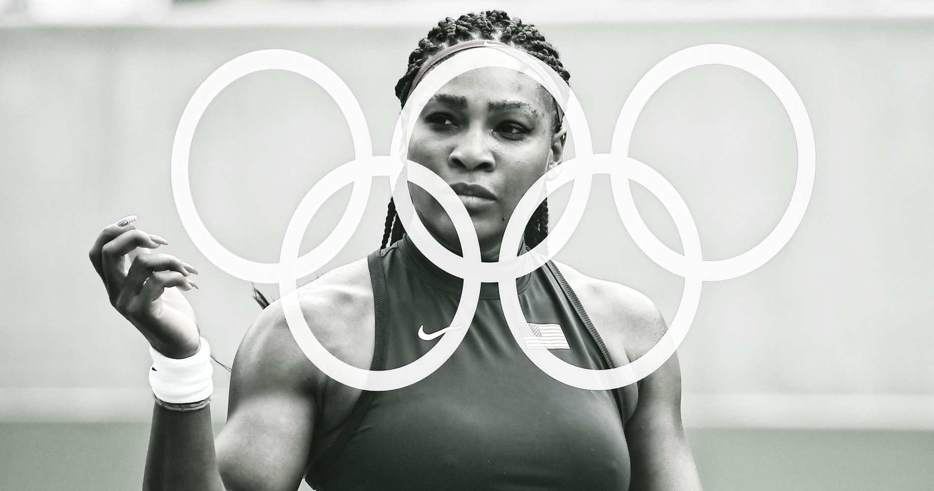 Serena Williamw aux Jeux olympiques de Rio en 2016