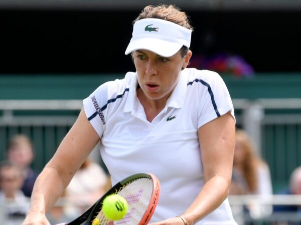 Anastasia Pavlyuchenkova at Wimbledon in 2021