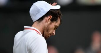 Andy Murray at Wimbledon à 2021