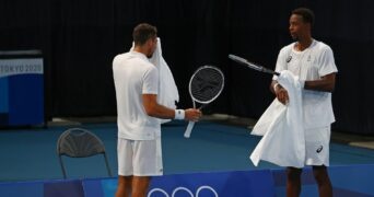 Jérémy Chardy and Gaël Monfils - J.O 2020