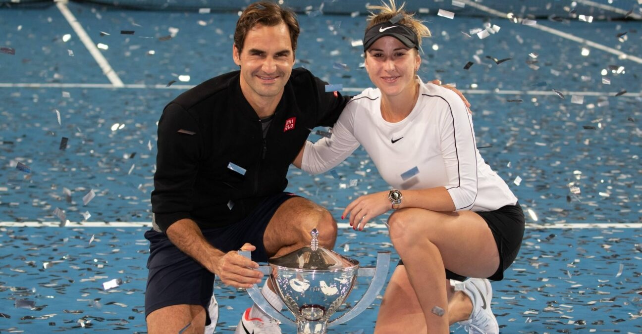 Federer et Bencic, Hopman Cup