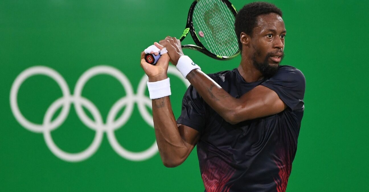 Gaël Monfils at Rio Olympics in 2016