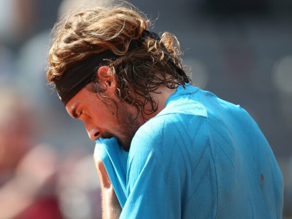 Stefanos Tsitsipas at Hamburg in 2021