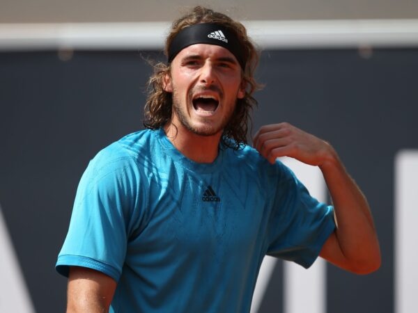 Stefanos Tsitsipas at Hamburg in 2021