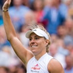 Angelique Kerber à  Wimbledon en 2021