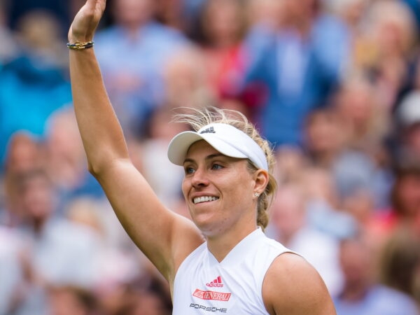 Angelique Kerber à  Wimbledon en 2021