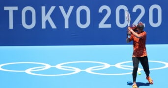 Naomi Osaka aux Jeux olympiques de Tokyo en 2021