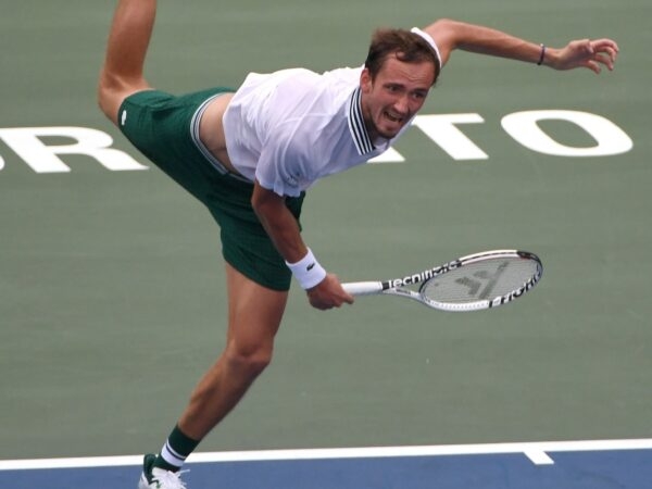 Daniil Medvedev at Toronto in 2021