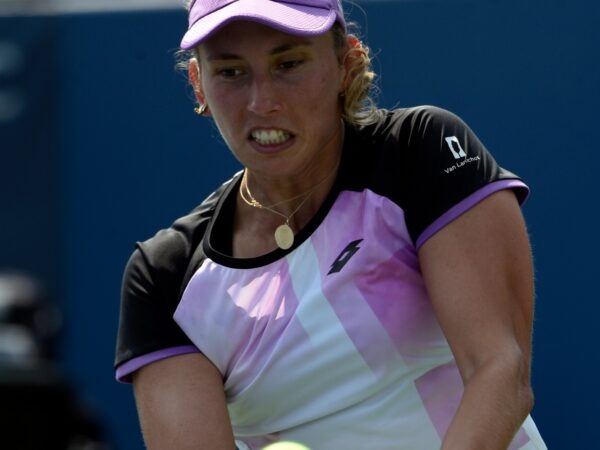 Elise Mertens at San José in 2021