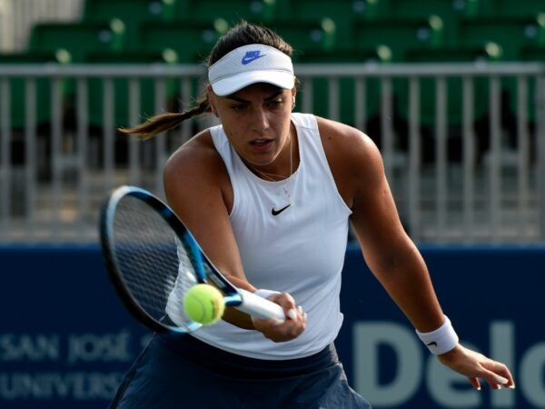 Ana Konjuh advanced to the semi-finals in the Mubadala Silicon Valley Classic tournament Friday. She beat Shuai Zhang in a close match.