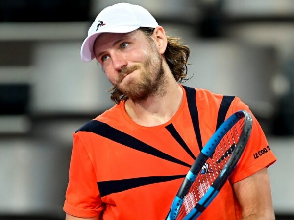 Lucas Pouille at Montpellier in 2021