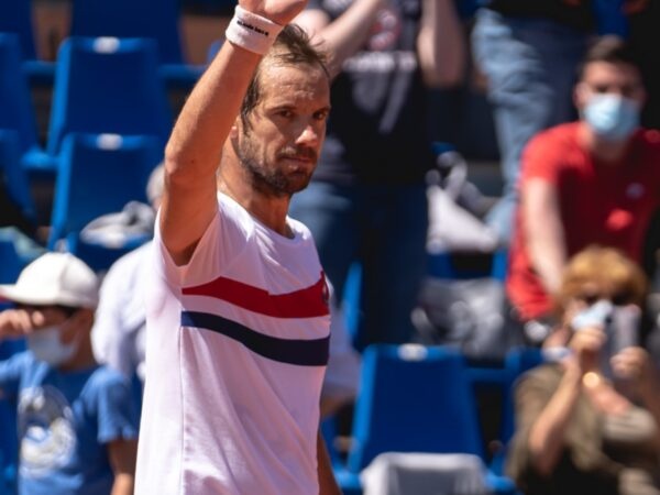 Richard Gasquet at Lyon in 2021