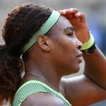 Serena Williams at Roland-Garros in 2021