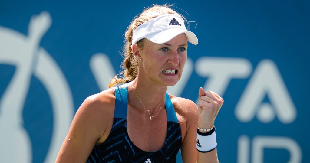 Kristina Mladenovic at Chicago in 2021