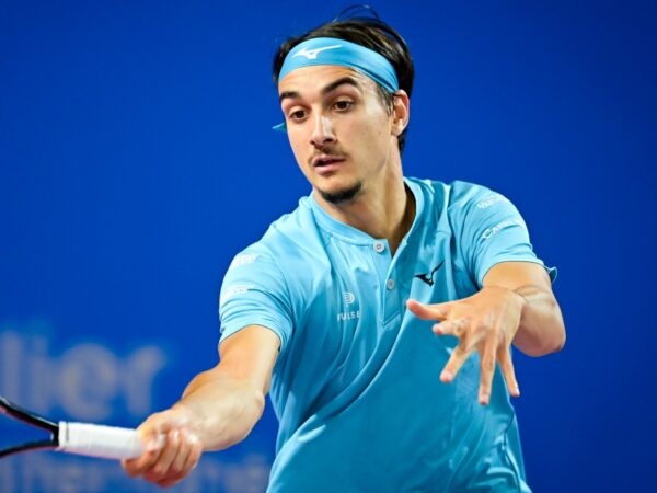 Lorenzo Sonego at the Open Sud de France 2021 - Montpellier - 26/02/2021