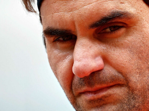 Roger Federer, portrait, 2021