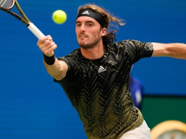 Stefanos Tsitsipas at the 2021 US Open