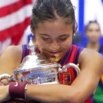 Emma Raducanu, à l'US Open 2021