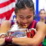 Emma Raducanu, à l'US Open en 2021