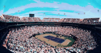 Indian Wells center court