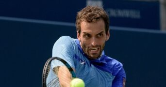 Spain's Albert Ramos-Vinolas during the men's National Bank Open tennis action in Toronto