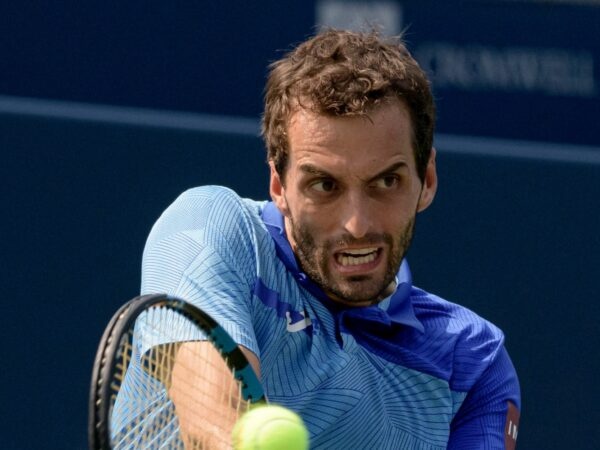 Spain's Albert Ramos-Vinolas during the men's National Bank Open tennis action in Toronto