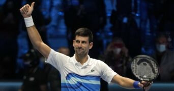 Novak Djokovic Masters Turin 2021