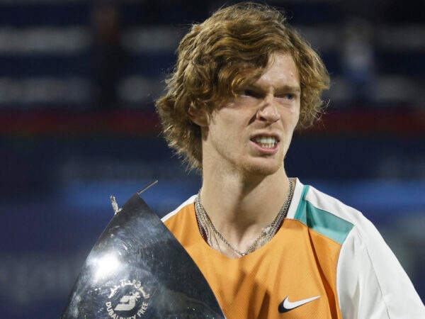 Andrey Rublev, titré à Dubai 2022