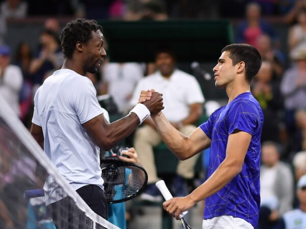 Gaël Monfils, Carlos Alcaraz, Indian Wells 2022