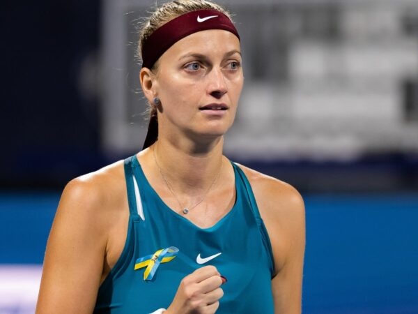 Petra Kvitova lors du WTA 1000 de Miami en 2022